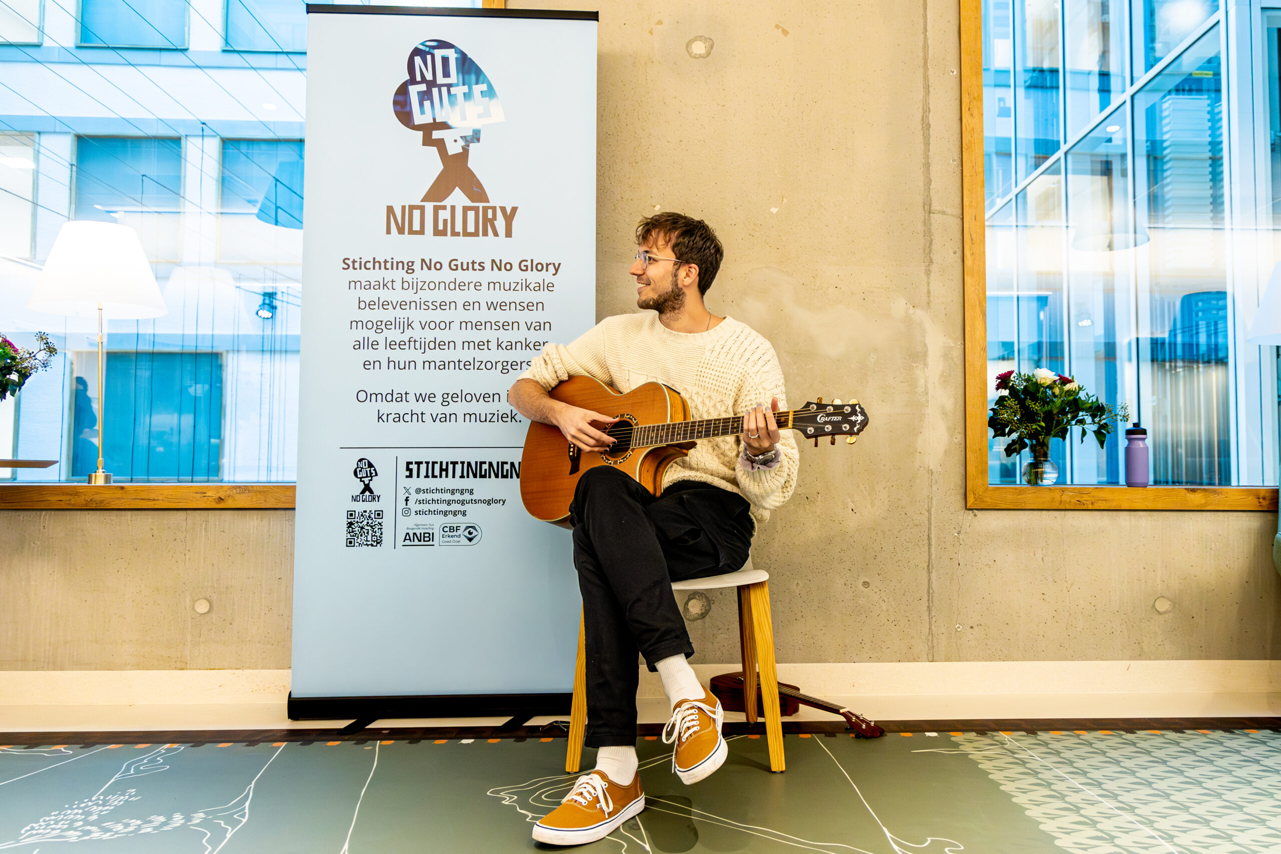 Muziek in het ziekenhuis met Ben Forte - No Guts No Glory